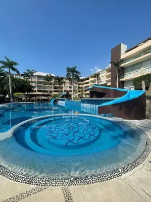 Piscina en o cerca de Espectacular departamento a pasos de costera