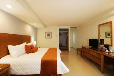 Cama o camas de una habitación en HB Córdoba
