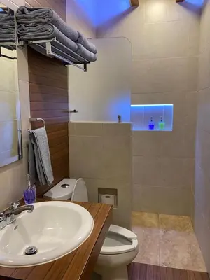 Un baño de Casa de la Abuelita