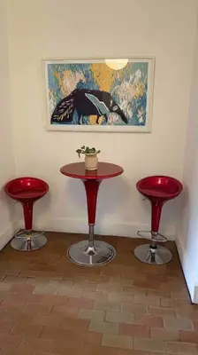 Plano de Lovely one bedroom apartment surrounded by nature