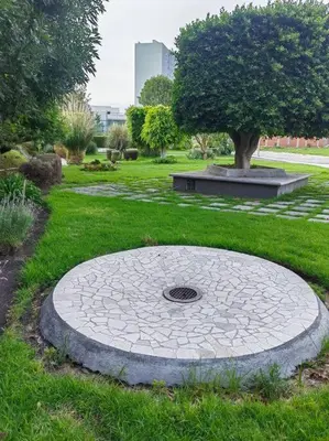 Jardín al aire libre en Departamento Parque Finsa, nuevo con cancha de Padel cerca de Volkswagen