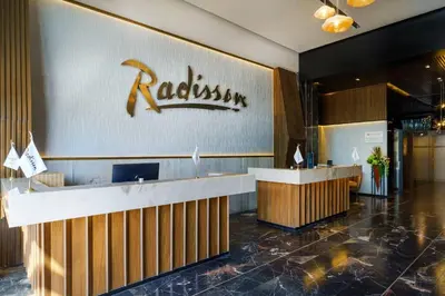 Certificado, premio, señal o documento que está expuesto en Radisson Puebla Angelopolis
