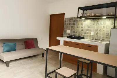 Una cocina o zona de cocina en Casa Layu Oaxaca