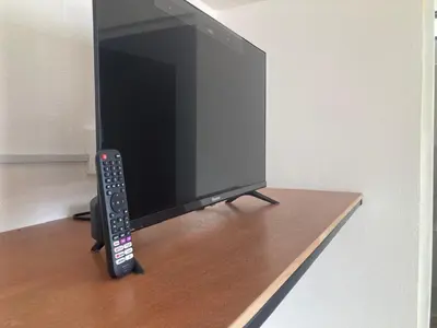Una televisión o centro de entretenimiento en Condominio cerca salida norte Lomas de Cocoyoc