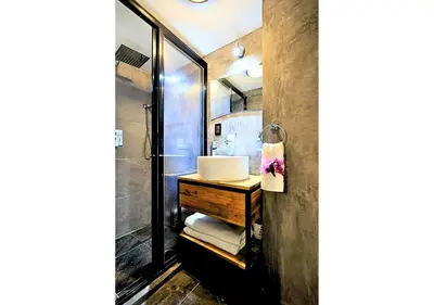 Cama o camas de una habitación en Tulipán Azul Depa Renovado 2 Recámaras