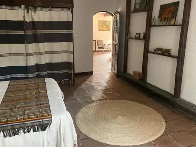 Cama o camas de una habitación en Casa Café Arte
