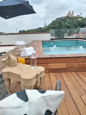 Piscina en o cerca de Hotel Casa Chanehque
