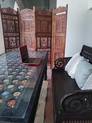 Zona de estar de Hotel Casa Chanehque
