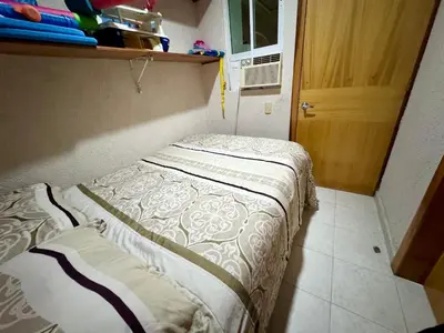 Cama o camas de una habitación en Gran Alojamiento de Lujo Climatizado