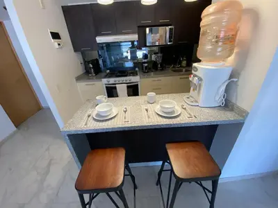 Una cocina o zona de cocina en Sonata para 8 y pet friendly
