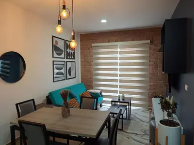 Zona de estar de Casa Valeria
