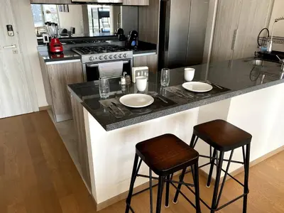 Una cocina o zona de cocina en Sonata en Alpha Residences Lomas de Angelop