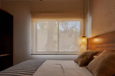 Cama o camas de una habitación en Casa Mosaicos - Adults only