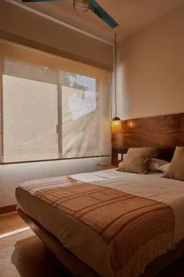 Cama o camas de una habitación en Casa Mosaicos - Adults only
