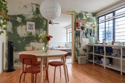 Plano de Gran casa para amigos a 4 cuadras del Zocalo