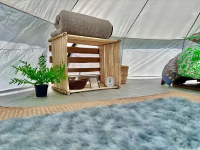 Plano de Glamping Vive Tlaxcala - Santuario de las luciérnagas