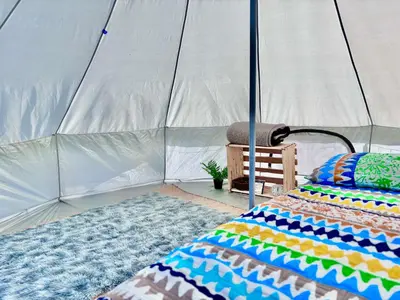 Plano de Glamping Vive Tlaxcala - Santuario de las luciérnagas