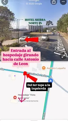 Plano de Hospedaje Vista San Carlos