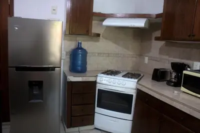 Una cocina o zona de cocina en Departamento bonito en Huatulco