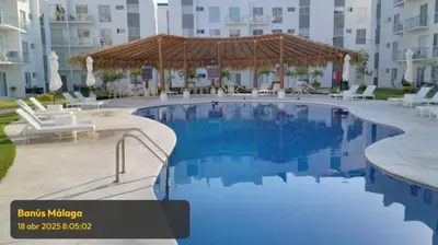 Piscina en o cerca de Hermoso departamento en Acapulco para vacacionar
