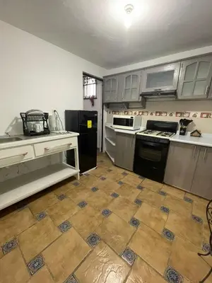 Una cocina o zona de cocina en Bonita casa en Oaxaca