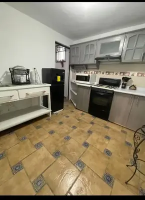 Una cocina o zona de cocina en Bonita casa en Oaxaca