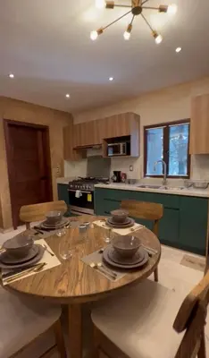 Una cocina o zona de cocina en Apartamento en Valquirico