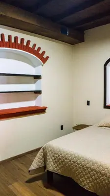 Cama o camas de una habitación en Casa Jaso
