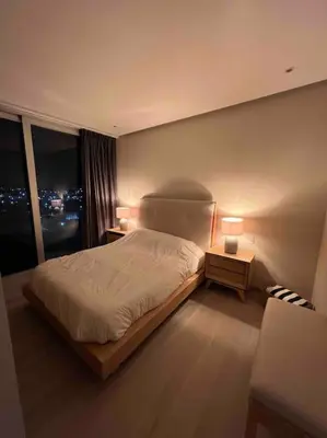 Cama o camas de una habitación en MAR DEL RIO - Torre Península - Playa privada