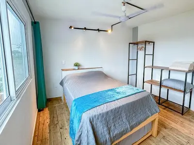 Cama o camas de una habitación en Comfortable Retreat in Cocoyoc Pool & BBQ