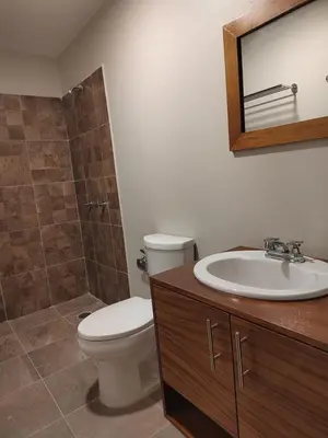 Un baño de Casa Plutarco habitación 2
