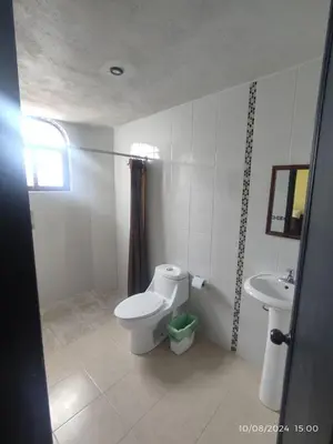Un baño de Hotel Mextlitlán Tierra de Lunas
