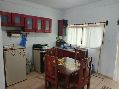 Una cocina o zona de cocina en Casa de descanso, poblado casitas, frente al mar