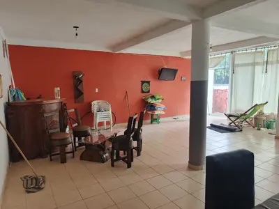Zona de estar de Casa de descanso, poblado casitas, frente al mar