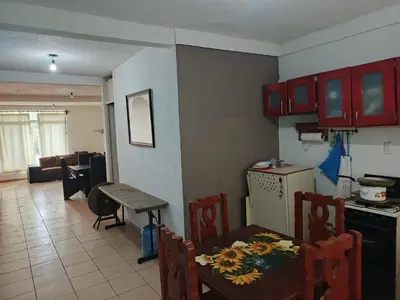 Una cocina o zona de cocina en Casa de descanso, poblado casitas, frente al mar