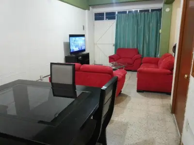 Una televisión o centro de entretenimiento en El Refugio