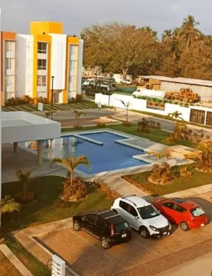 Plano de Departamento con 2 Recamaras