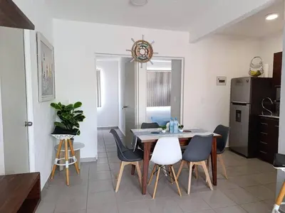 Plano de Departamento con 2 Recamaras