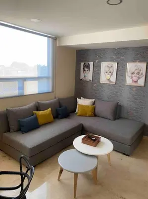 Plano de Hermoso loft con excelente ubicación y amenidades
