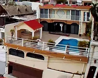 Plano de Blue Coast with pool and ocean view 10 to 35 p