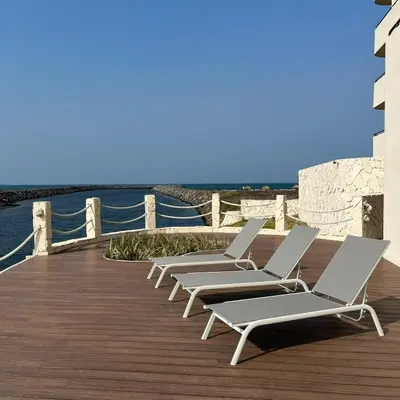 Plano de Departamento con vista al mar en Cabo Marino