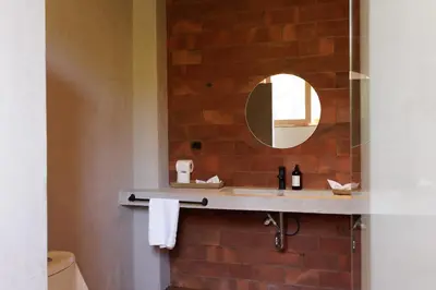 Un baño de Casa Badú
