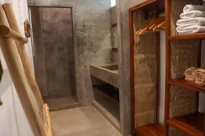 Un baño de Casa Areka