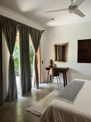 Cama o camas de una habitación en Casa Areka