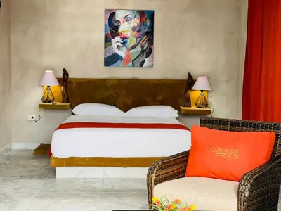 Cama o camas de una habitación en Villas Coco Mare Suite 4