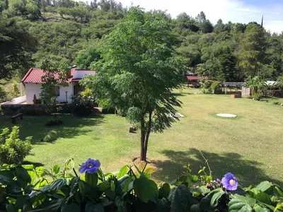 Jardín al aire libre en El Rincón de San Agustín Etla