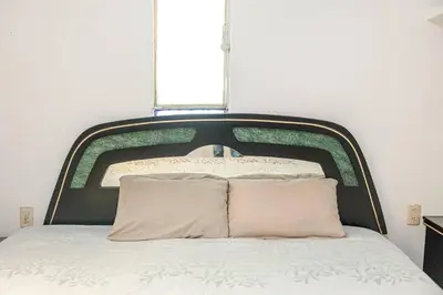 Cama o camas de una habitación en Cómodo y acogedor departamento