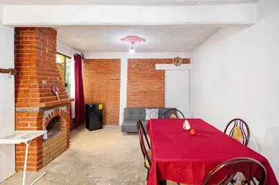 Zona de estar de Cómodo y acogedor departamento