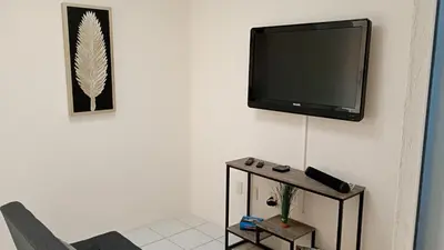 Una televisión o centro de entretenimiento en Casa Alcatraz con Alberca, Cuernavaca Morelos