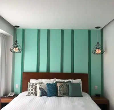 Cama o camas de una habitación en Bamboo